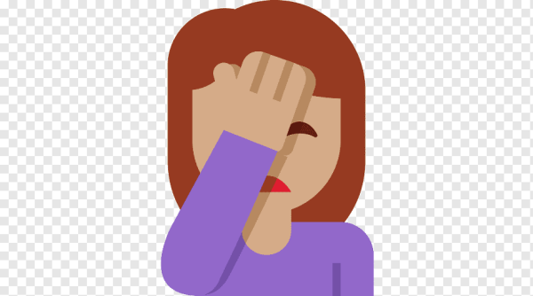 Эмодзи facepalm