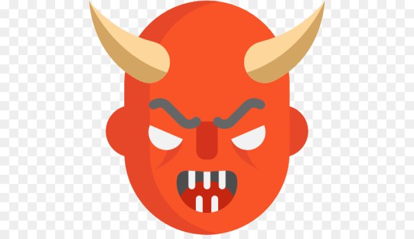 Эмодзи злой демон
