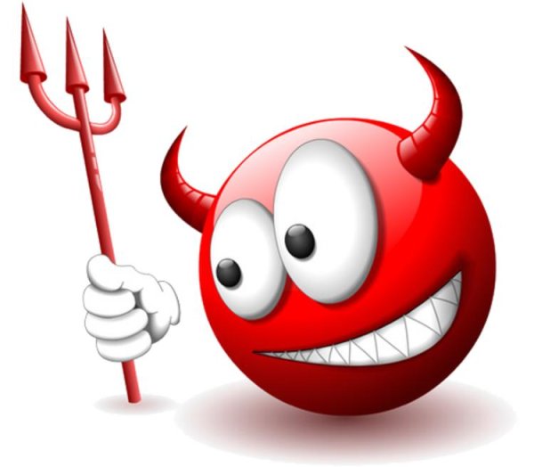 Смайлик черт