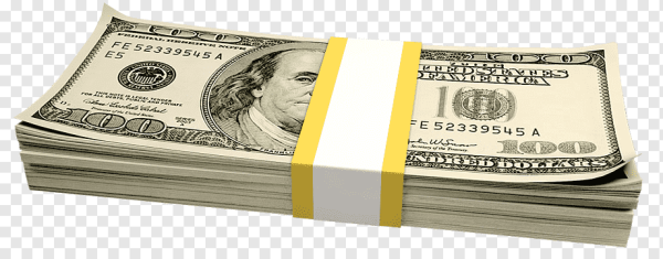 Пачка долларов для печати