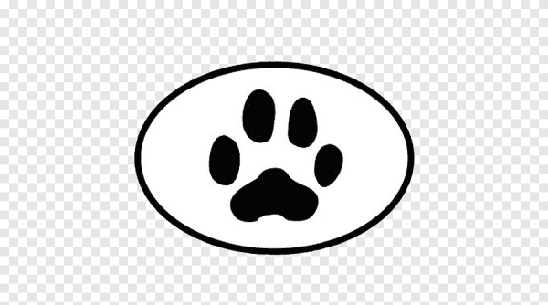 Смайлик лапа собаки