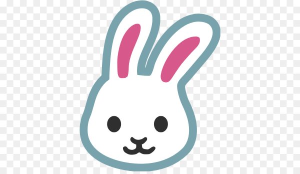 Кролик стикер