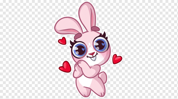 Телеграм Стикеры Rosy Bunny