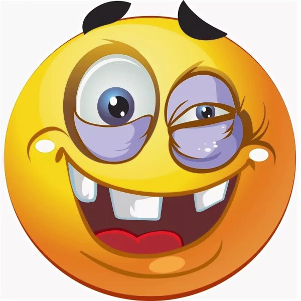 Веселый смайлик