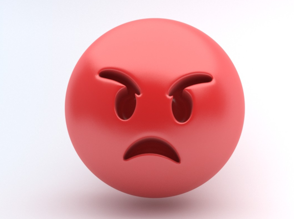 Эмодзи ярость