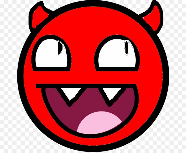 Рожица чертика