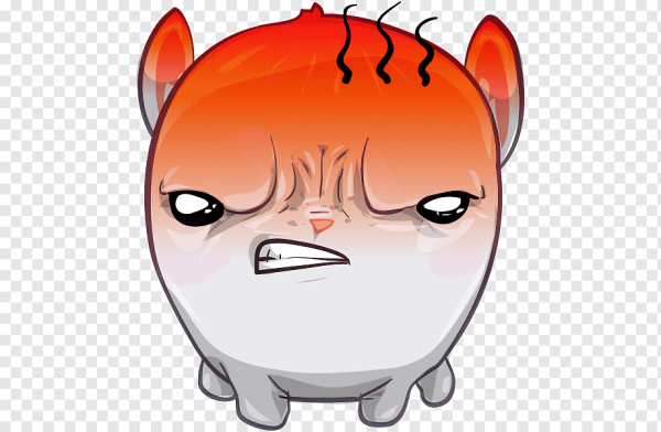 Стикер злость