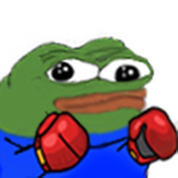 Лягушка Пепе боксёр