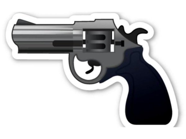 Эмодзи револьвер