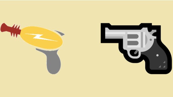 Эмодзи пистолет