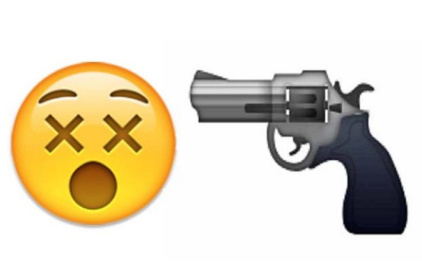 Эмодзи с пистолетом из Энергетиков