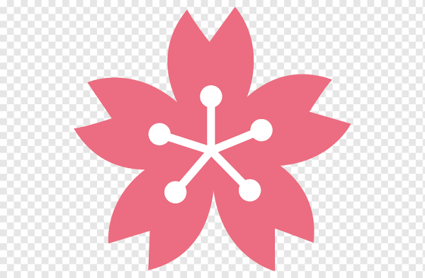 Эмодзи цветочек Сакуры