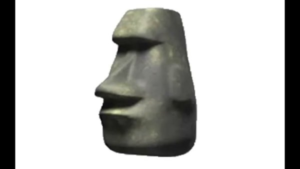 Статуя Моаи остров Пасхи Смайл