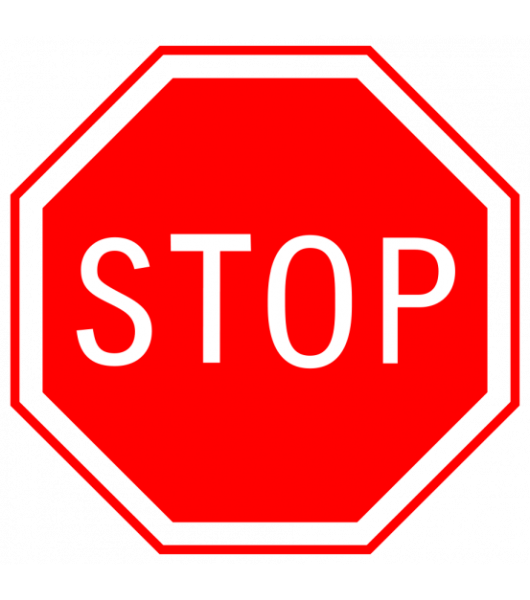 Значок стоп