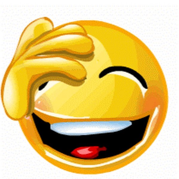 Смайлик лопнул от смеха