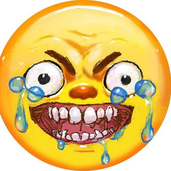 Смеющийся смайлик анимация