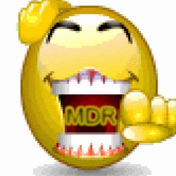 Смеющийся смайлик со слезами