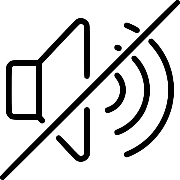 Иконка выключенного звука