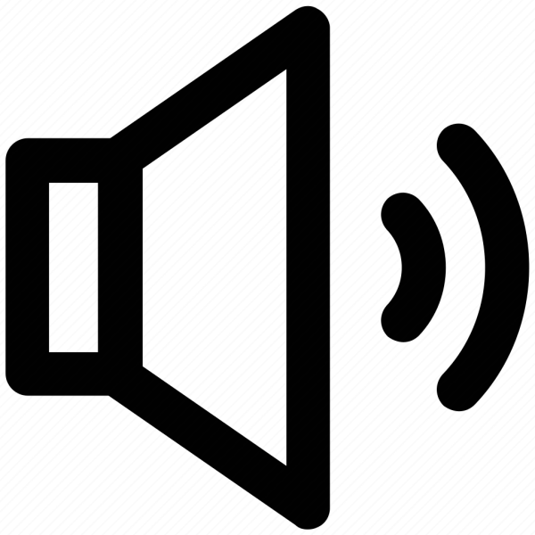 Значок динамика