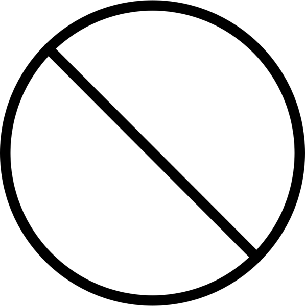 Запрещающие знаки