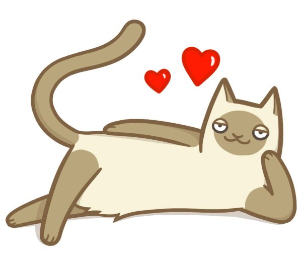 Стикер обнимаю