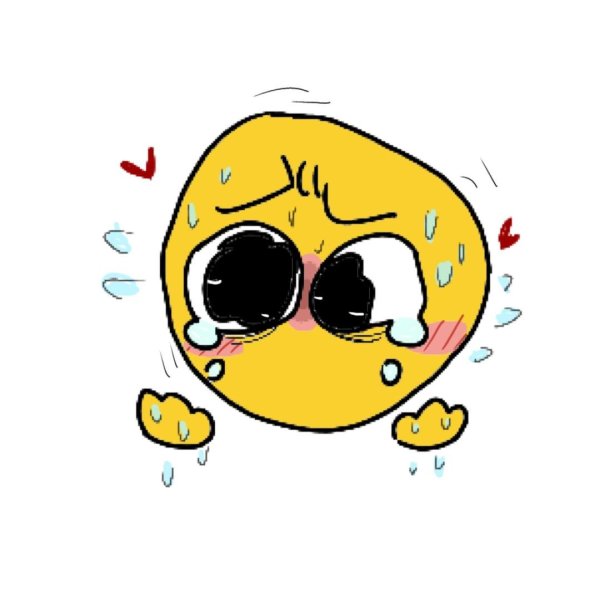 Веселый Плачущий смайлик