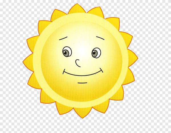 Солнце улыбка