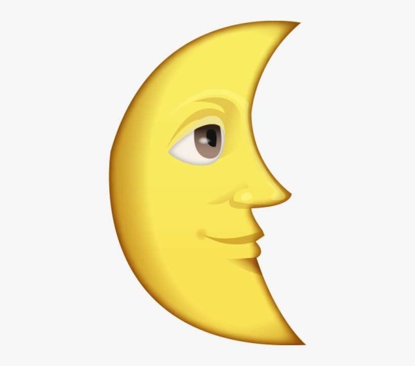 ЭМОДЖИ айфон Луна