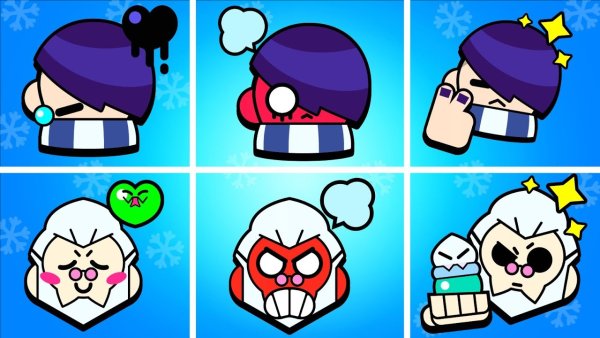 Эдгар эмодзи Brawl Stars