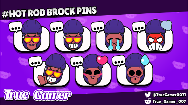 Пины Brawl Stars