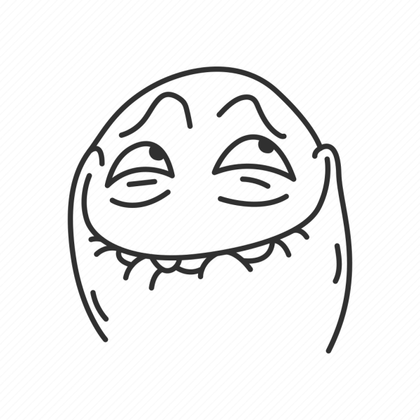 Радостное лицо Мем