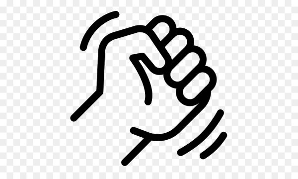 Кулаком по столу иконка