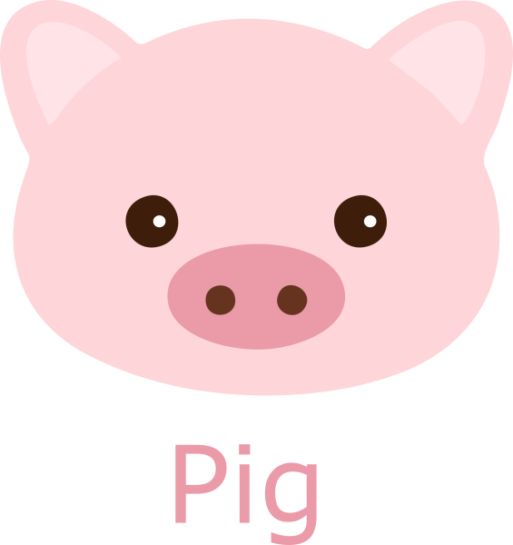 Наклейки поросята