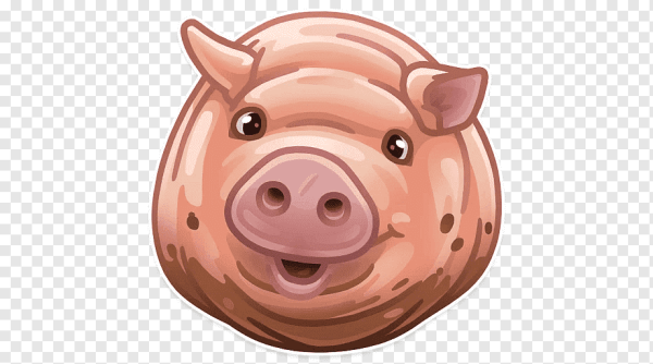 Наклейки поросята