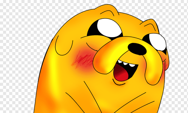 Смущение мультяшки