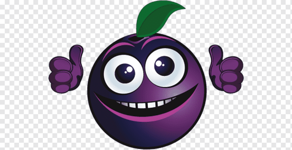 Слива мультяшная