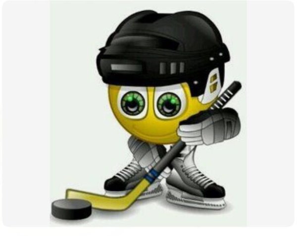 Смайлик хоккеист