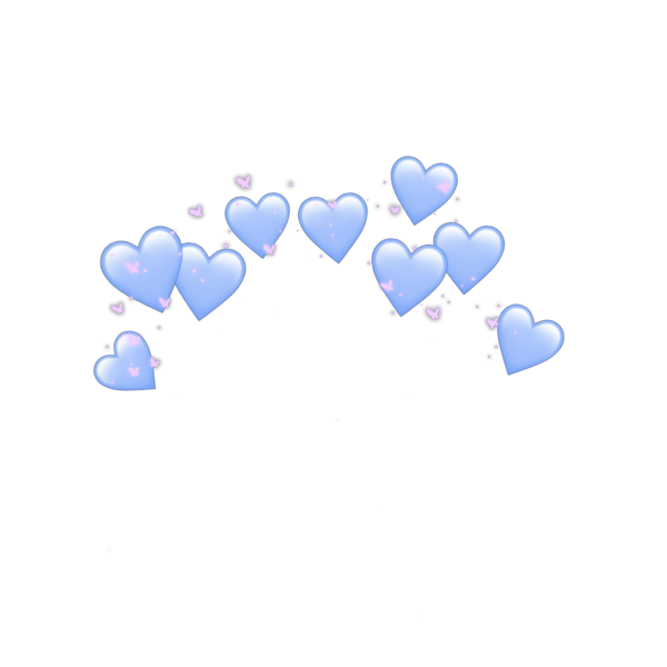 Сердечки над головой