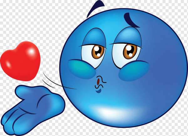 Синие смайлики эмоциональные