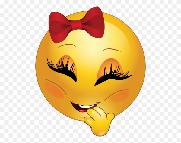 Смайлик девочка