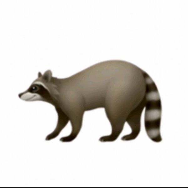 Эмодзи енот