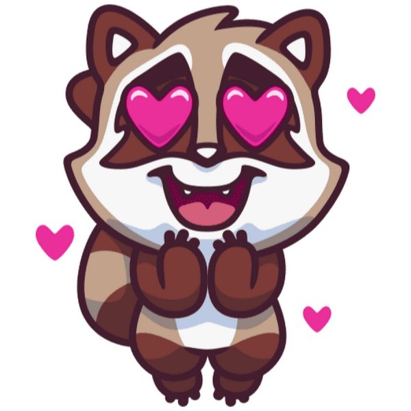 Енотик Стикеры ВК