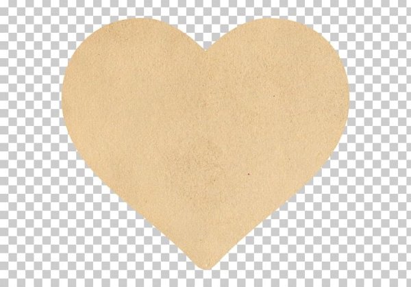 Бежевое сердце