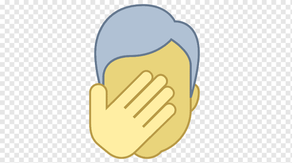 Значок фейспалм