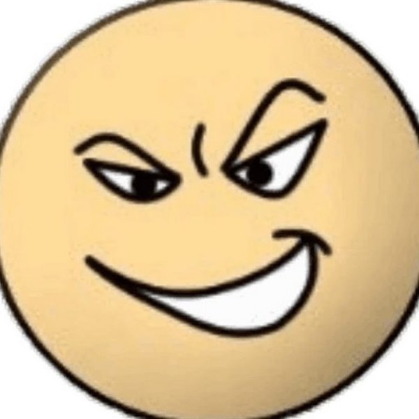 Милый смайлик с большими глазами