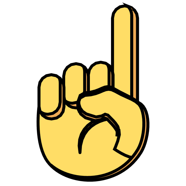 Укозательныйпалец вверх