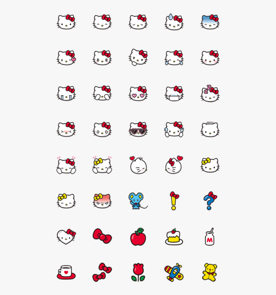 Значки для приложений Хеллоу Китти