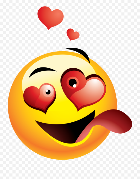 Влюбленный смайлик