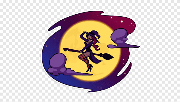 Стикеры ведьма Моргана