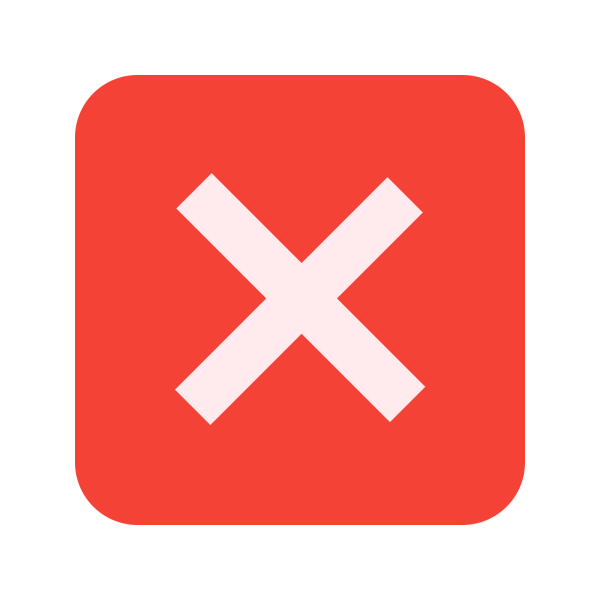 Стикер крестик